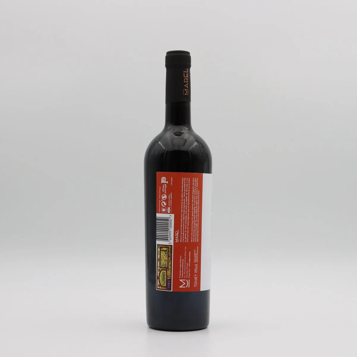 Adega Marel tinto 2019 Rotulo