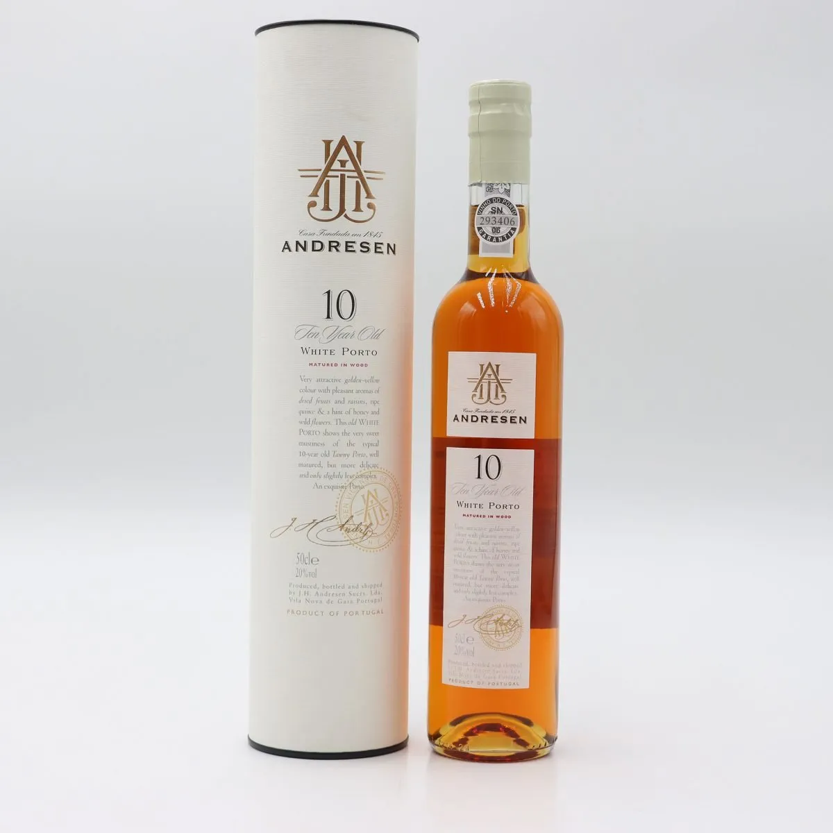 Andresen 10 years White Port caixa Andresen 10 years White Port caixa