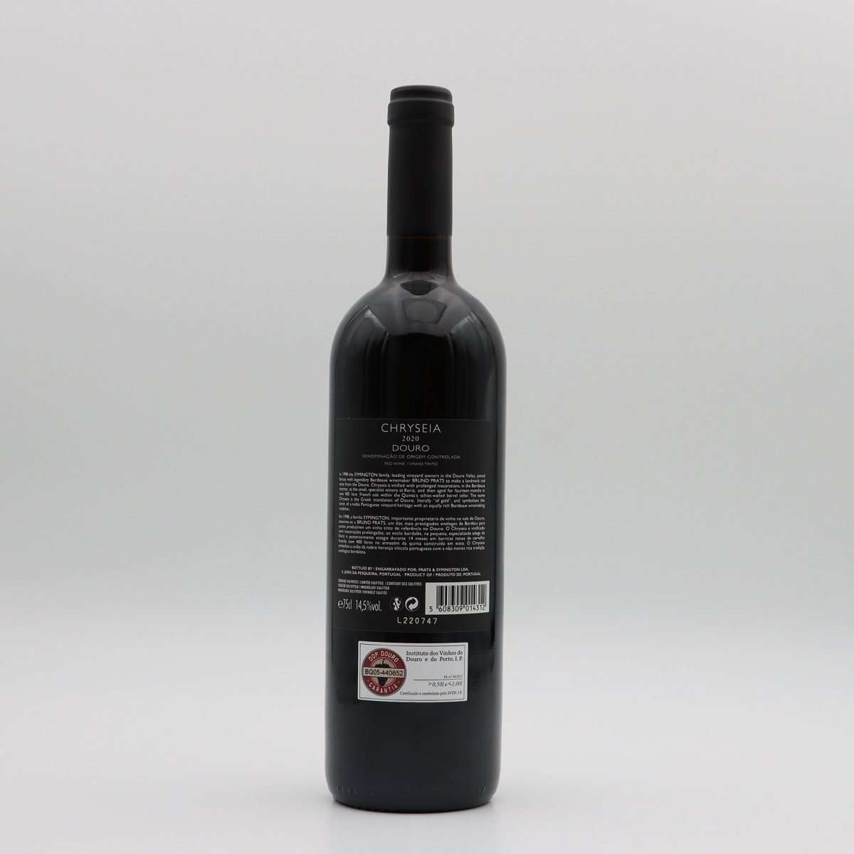 Chryseia Tinto 2020 Rotulo