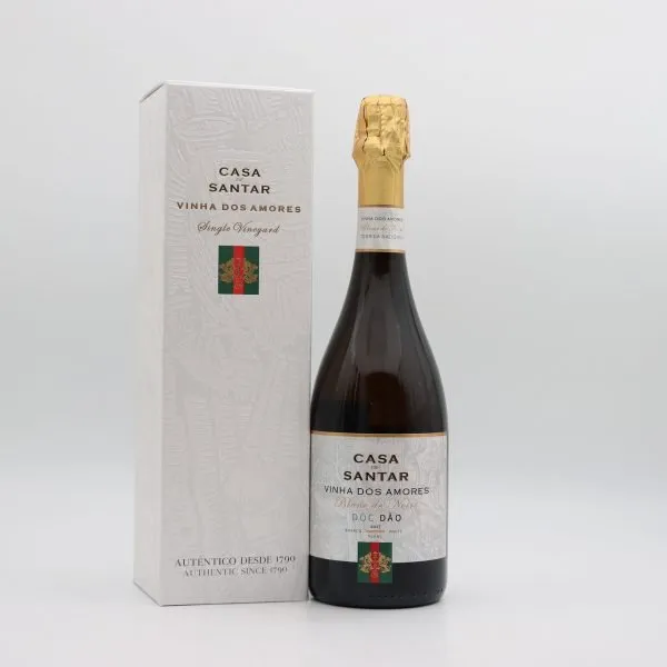 Espumante Santar Vinha dos Amores Touriga Nacional Bruto 2017 caixa