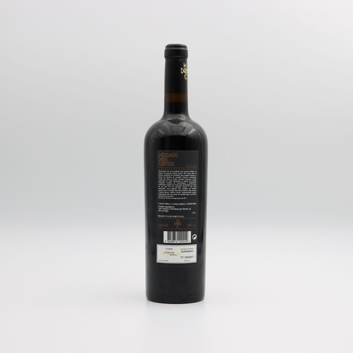Herdade dos Coteis Reserva tinto 2021 rotulo