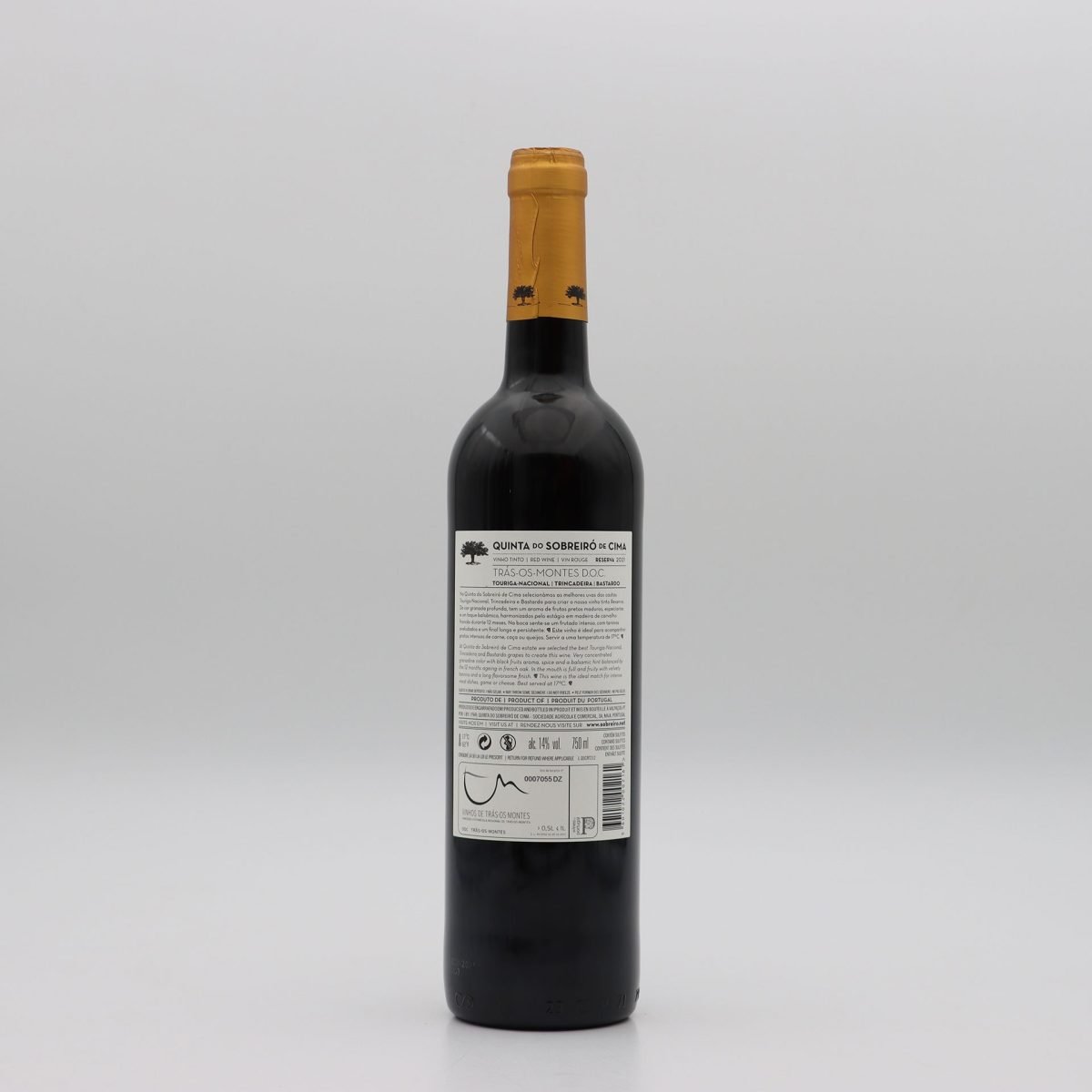Quinta de Sobreiró de Cima Reserva Tinto 2021 rptulo